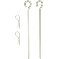 Zabezpieczenie jarzma z zawleczkami pod kosz paszowy - 2 szt.