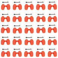 Komplet 25 osłonek na dzioby z 25 szpilkami Holland