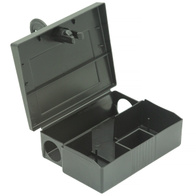 Karmnik stacja deratyzacyjna z kluczem na trutkę dla myszy