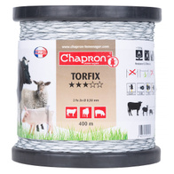 Plecionka biała do pastuchów TORFIX 400 m