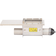 Jarzmo nierdzewne 90 mm pod silos FERMO-INOX z zasuwą i wałkiem