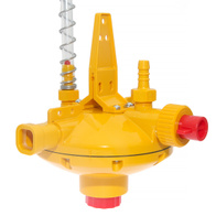 Reduktor z funkcją regulacji ciśnienia LUBING na wysoki profil do linii pojenia indyków