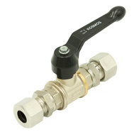 Zawór do rurki nierdzewnej 12 mm skręcany