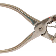 Tatuownica zaciskowa 7 mm + 14 znaków - komplet