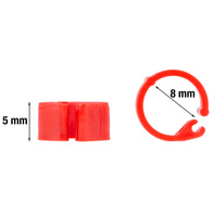 Znaczniki, obrączki dla gołębi 100 szt. 8mm