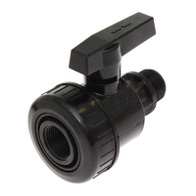 Zawór kulowy PVC GW/GZ 3/4