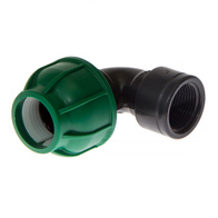 Kolano złączka kątowa  PE fi 32 mm x GW 1 cal