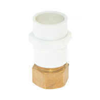Złączka rury PVC 3/4 cala z tuleją mosiężną GW 3/4 cala KW/GW