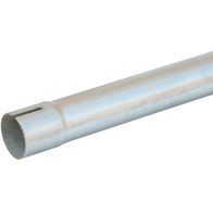 Rura do systemu karmienia fi 45 mm kielichowa gładka 3 metry - 2 otwory