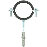 Uchwyt do mocowania rur PCV paszociągu fi 75 mm