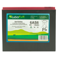 Bateria zasilająca do elektryzatora 9V 130 Ah