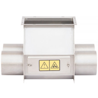 Jarzmo nierdzewne przelotowe podwójne 125 mm pod silos FERMO-INOX