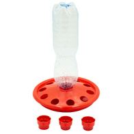 Poidło dla piskląt i przepiórek do odchowu na butelkę