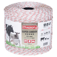 Plecionka SUPER CORDON fi 4mm 400m do pastuchów elektrycznych