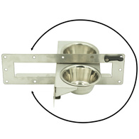 Miski obrotowe dla ptaków egoztycznych, papug do woliery 2 x 200 ml