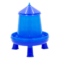 Karmidło dla drobiu 4 kg z nóżkami transparentne NEPTUN