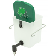 Poidło kropelkowe dla królików do odchowu 0,5 l PREMIUM z uchwytem do klatki