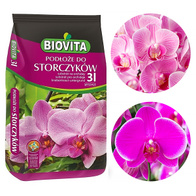 Ziemia do storczyków orchidei z nawozem 3 l