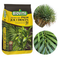 Ziemia do palm juk i dracen podłoże z nawozem 5 l