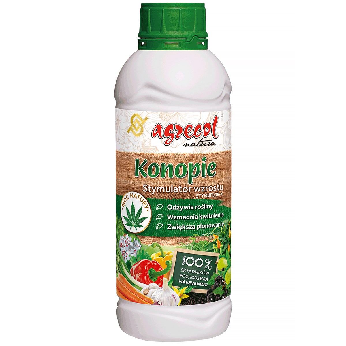 Konopie Stymuflor-k stymulator wzrostu roślin 1 l  Agrecol