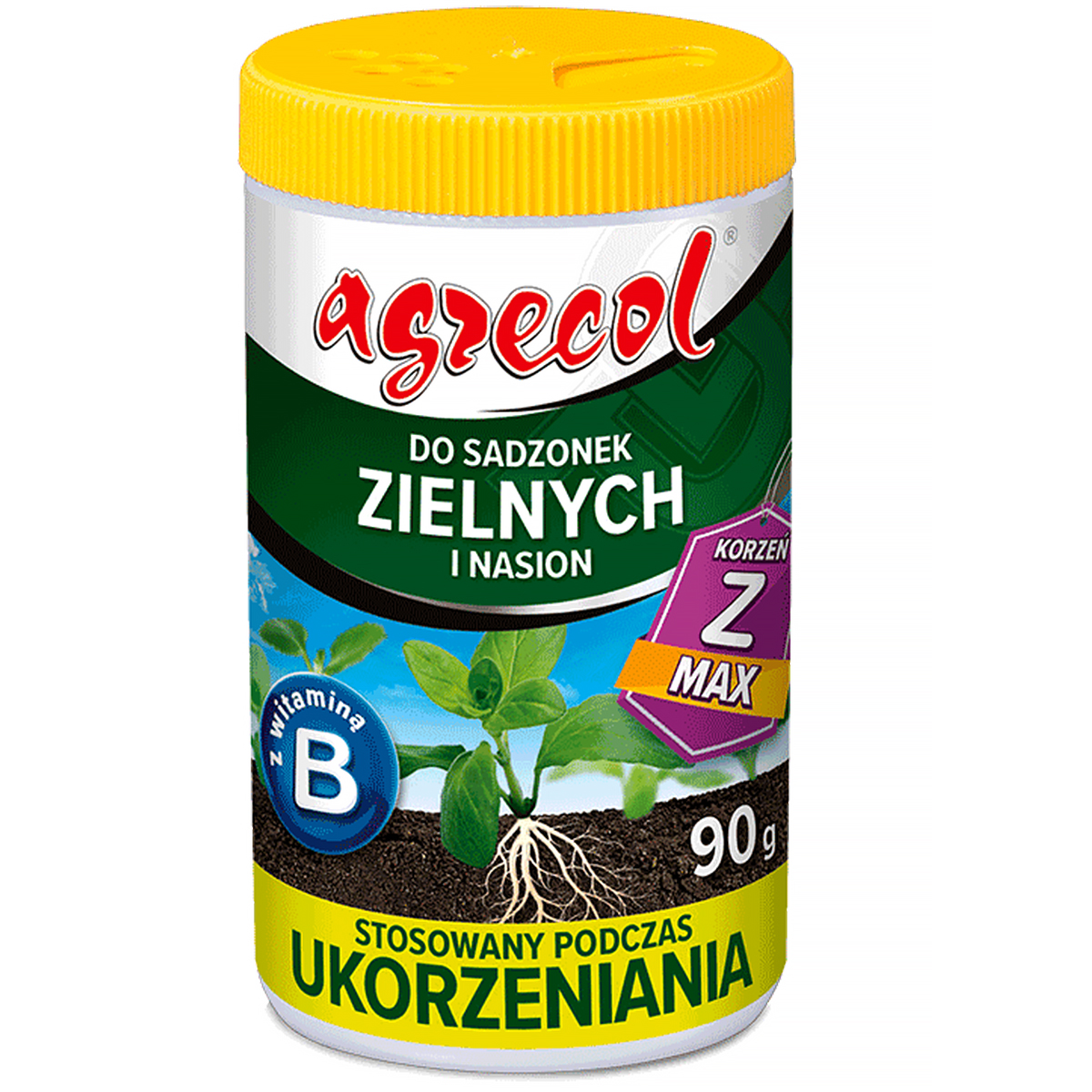 Ukorzeniacz do sadzonek zielonych i nasion Korzeń Z Max 90 g Agrecol