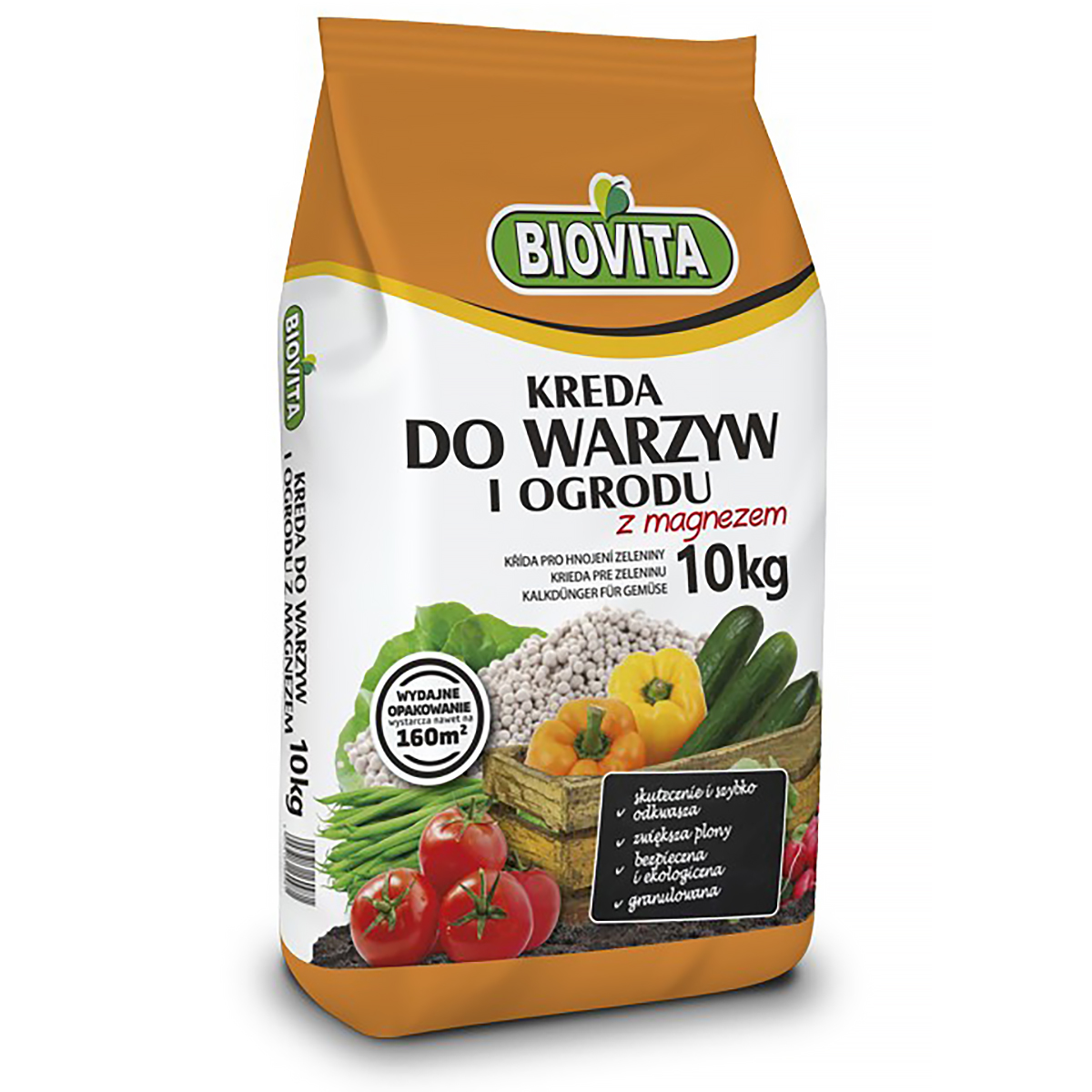 Kreda do warzyw i ogrodu z magnezem 10 kg
