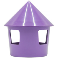 Poidło belgijskie dla gołębi i ptaków antybakteryjne 1 l fioletowe