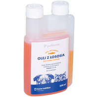 Olej z Łososia dla psów i kotów Polfamix 250 ml
