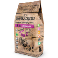Sucha karma dla psa Wiejska Zagroda indyk z jabłkiem M 9 kg szczeniak