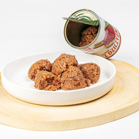 Mokra karma dla psa TUF TUF mielonka z dziczyzną 800 g puszka 1 szt