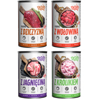 Mokra karma dla psa TUF TUF mix zestaw 24 x 800 g