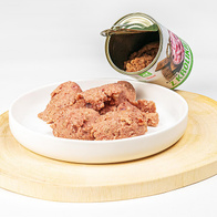 Mokra karma dla psa TUF TUF mielonka z królikiem 400 g puszka 1 szt