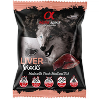 Alpha Spirit przysmak dla psa w kostce z wątrobą 50 g
