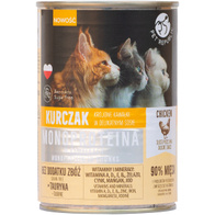 Mokra karma dla kota monoproteinowa PetRepublic kurczak 12 x 400 g