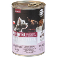 Mokra karma dla psa monoproteinowa PetRepublic wołowina 400 g