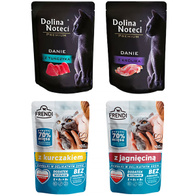 Dolina Noteci 20x85 g + Frendi 20x100g MIX smaków dla kota