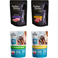 Dolina Noteci 20x85 g + Frendi 20x100g MIX karmy dla kotów