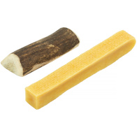 Zestaw naturalnych gryzaków dla psa poroże + ser himalajski DOGRYZKI S