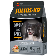 Sucha karma hipoalergiczna dla psów seniorów Julius-K9 HP jagnięcina ryż 3 kg senior
