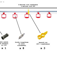 Automatyczna linia pojenia drobiu PREMIUM-CUP 8 - 2 mb