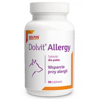 Dolvit Allergy tabletki na alergię dla psów Dolfos 90 tabl.