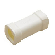 Łączenie proste rury kwadratowej PCV 22 x 22 mm samozaciskowy