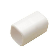 Łączenie proste PCV rury kwadratowej 22 x 22 mm na klej