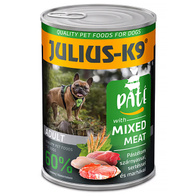 Julius-K9 Mix pełnoporcjowa mokra karma dla psa 400 g