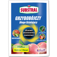 SYLLIT 65 WP 45g środek grzybobójczy na drzewka owocowe kędzierzawość parch Substral 45 g