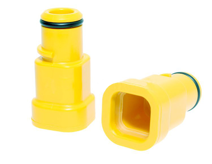 Łączenie regulatora ciśnienia z kwadratową rurą 22 x 22 mm w systemach pojenia - poz. 1