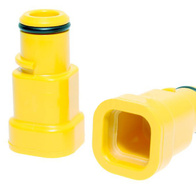 Łączenie regulatora ciśnienia z kwadratową rurą 22 x 22 mm w systemach pojenia - poz. 1