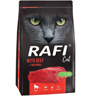 Sucha karma dla kota bez zbóż Rafi Cat mix wołowina jagnięcina 2 x 7 kg