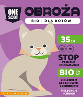 BIO Obroża na pchły i kleszcze dla kota 35 cm