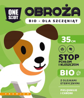 BIO Obroża na pchły i kleszcze dla małych psów 35 cm